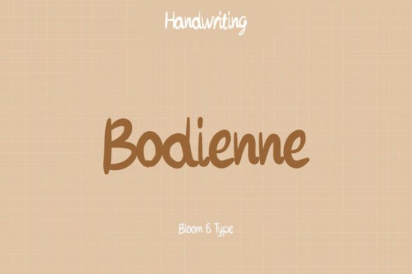 Bodienne: Elevating Design with a Natural Handwritten Style