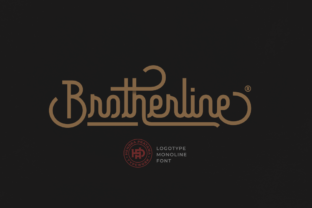 Brotherline: The Handwritten Font for Modern Design