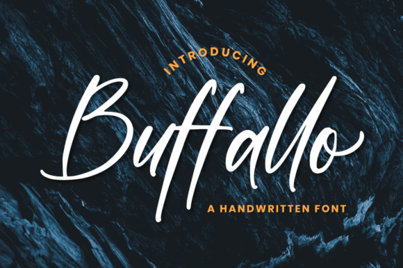 Buffallo: Elevating Modern Design with Handwritten Elegance
