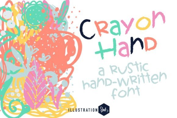 Crayon Hand: The Handwritten Font for Authentic Design
