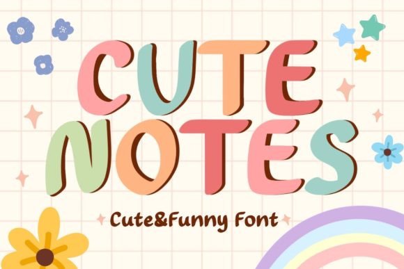 Cute Notes Font: Sweetening Your Visual Design