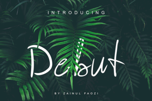 Debut: The Handwritten Font for Creative Projects
