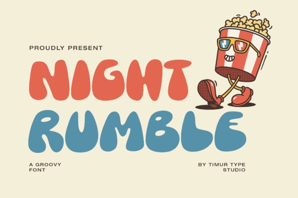 Discover Night Rumble: A Font with Character