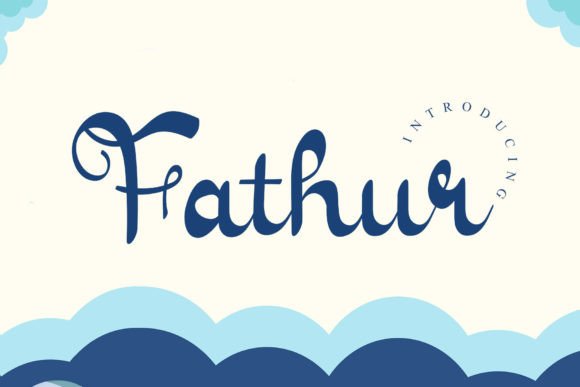 Fathur: A Unique Font for Elegant Design