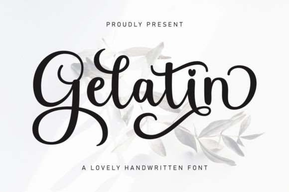 Gelatin Font: Elevating Modern Design with Elegant Script