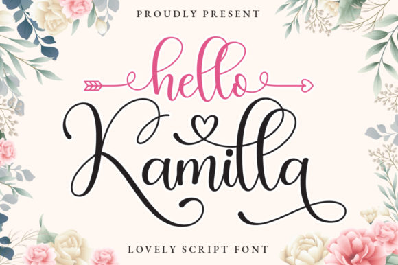 Hello Kamilla: A Font for Modern Elegance
