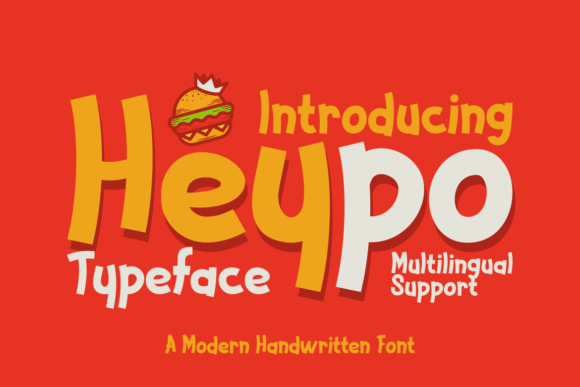 Heypo: A Handwritten Font for Authentic Design