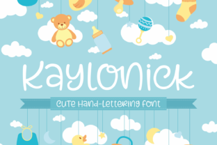 Kaylonick: A Sweet, Soft Font for Nursery Art & Design