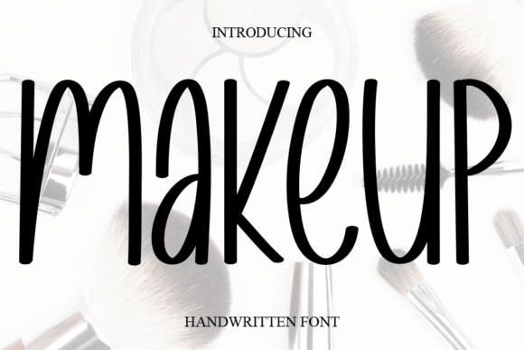 Makeup Font: Elegant Script for Modern Design