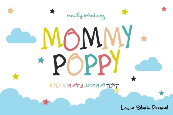 Mommy Poppy: A Playful Font for Creative Design
