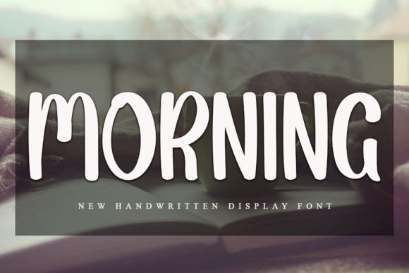 Morning: Elevate Your Designs with Timeless Handwritten Elegance