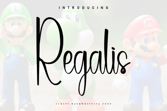 Regalis: The Heartfelt Handwritten Font for Modern Design