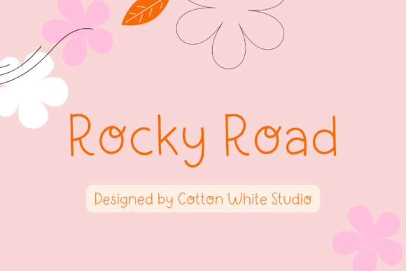 Rocky Road Font: Elevate Your Digital Design with Handwritten Charm