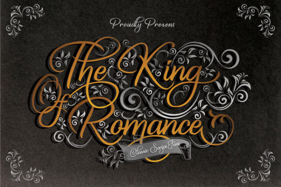 The King of Romance: A Typeface for Elegant Design